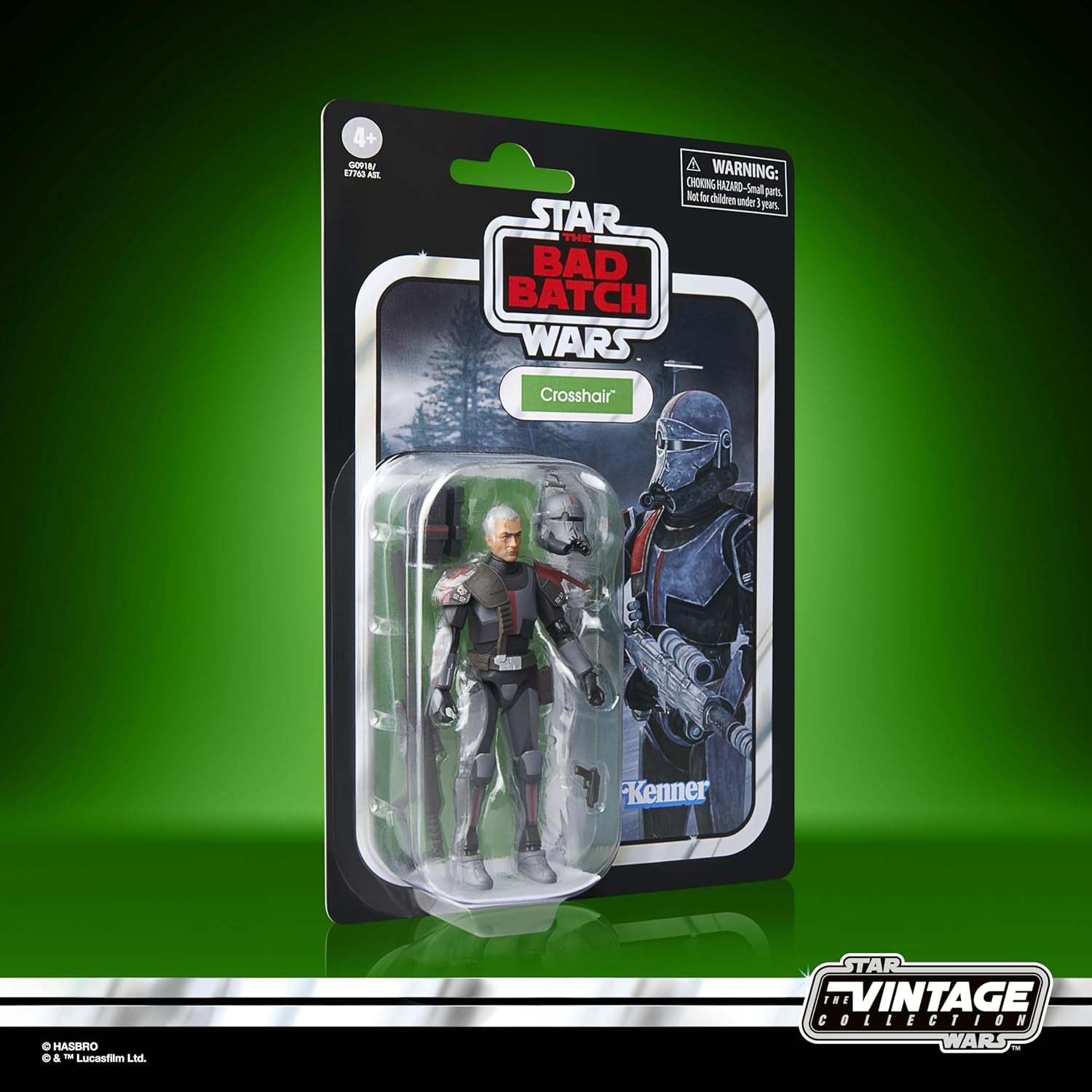 Star Wars Vintage Crosshair Collection, Star Wars: Bad Batch Action Figur at samle (9,5 Cm) Actionfigurer Naty Shop
