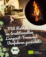 Blank Roast - BIO Winzer Kaffee 1000g - schonend mit Pfälzer Rebholz geröstet - ganze Kaffee-Bohnen aus Peru - 100% Arabica Röstung - schokoladig & nusig - säurearm