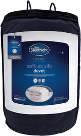 Dyne Silentnight Soft as Silk, 10,5 tom, til dobbeltsenge, hvid, mikrofiber, hvid, king size Dyner og dyner Naty Shop 40X25X25 cm 10,5 Tog