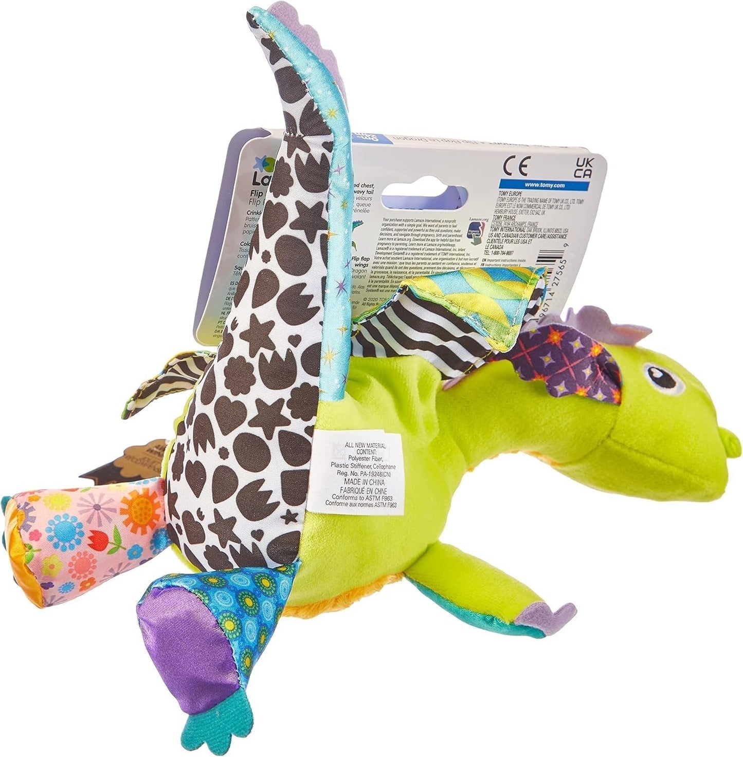 Lamaze Kids Toy Captain Squid, Octopus Pirate Clip & Go, højkvalitets legetøj til småbørn og Diego Kids legetøj, Flying Dragon Clip & Go, højkvalitets legetøj til småbørn Bebe Naty Shop legetøj