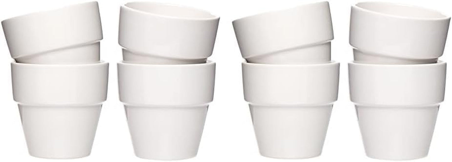 Bager Ross mini-porcelænsgryder (6 stykker), porcelæn