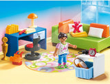 PLAYMOBIL Dukkehus 70209 Ungdomsværelse med pigefigur og tilbehør, alderen 4+