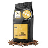 KING'S COFFEE - SÆRLIG RISTNING - 1 kg Barista Premium Espresso bønner - Kaffe med lav syreindhold - Lille batchristning i Italien - Den fineste Arabica-Robusta-blanding til fuldautomatiske og portafiltermaskiner