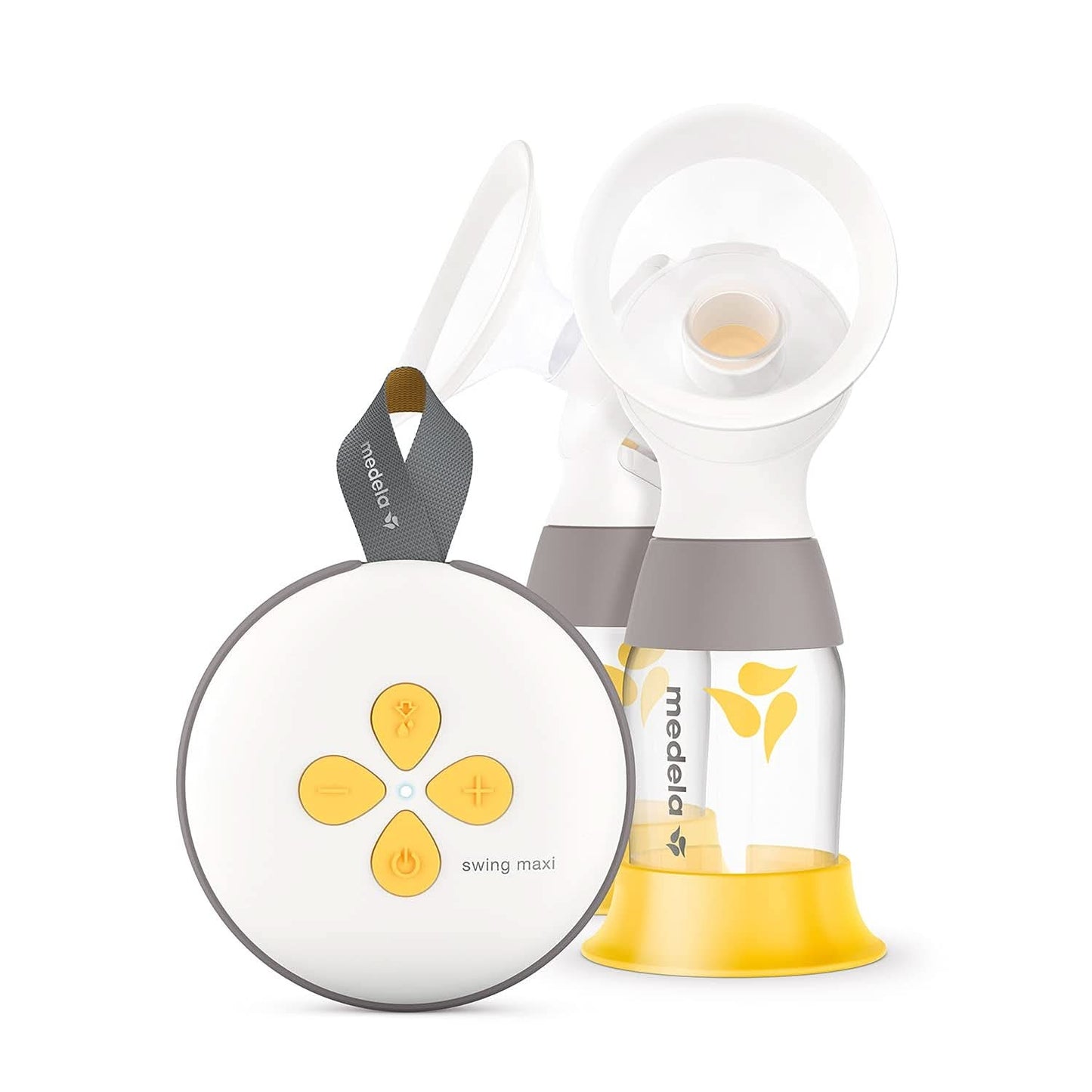 Medela Swing Maxi dobbelt elektrisk pumpe - genopladelig via USB Mad og ammetilbehør Bebe Naty Shop Swing Maxi