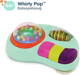 B. legetøj - Børnelegetøj til højstol - Sugekoplegetøj med musik, lys, lyde - Sanselegetøj - Motorisk aktivitetslegetøj til børn - fra 6 måneder - Whirly Pop Baby Toys Naty Shop