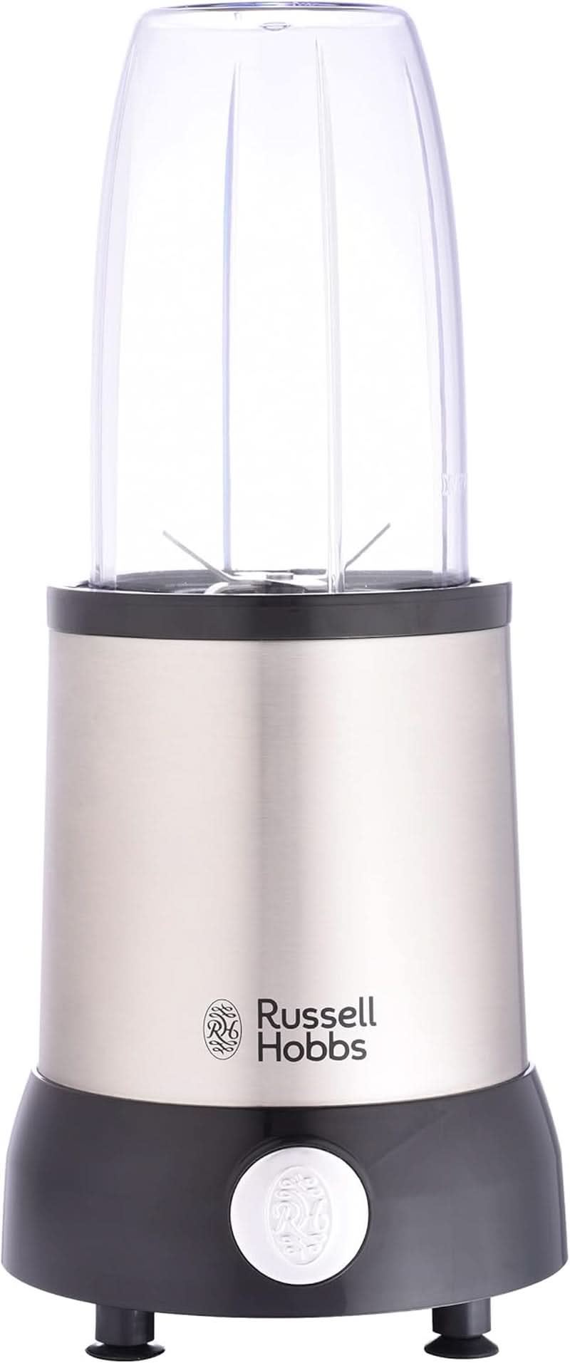 Russell Hobbs Mixer [Multifunktions- Standmixer] Nutriboost (Inkl. 5 Bpa-Freie Und Spülmaschinengeeignete Behälter + Deckel, 22.000 U/Min, 0,9 Ps-Motor) Elektrisk, Smoothie-Maker 23180-56 Kitchen Naty Shop