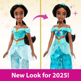 Mattel Disney Princess Legetøj Jasmin Artikuleret modedukke med funklende tøj og tilbehør Disney film inspireret gave til børn HLW12
