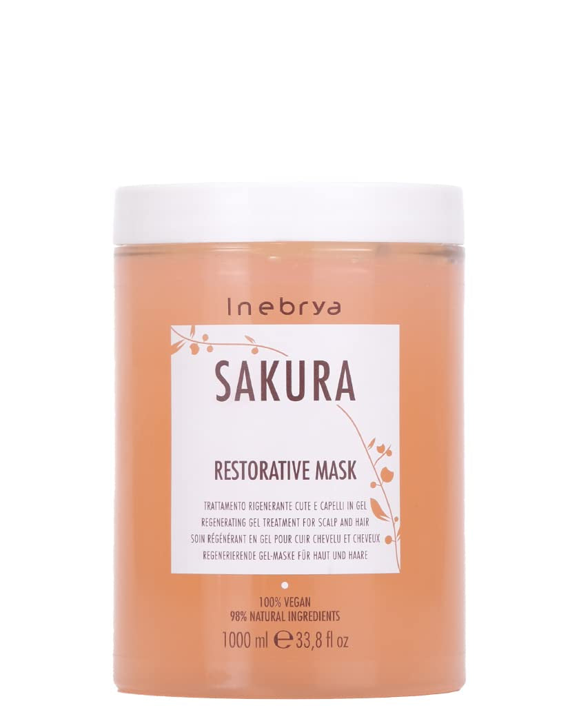 Sakura Restoration Mask - 1000ML Naty Shop Hair Mask 1,1 L (1 pakke) Sakura