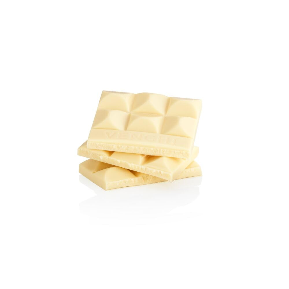 Venchi - Ekstra hvid chokoladebar, 78 g - med vanilje - Glutenfri