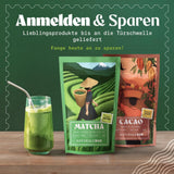 Naturalebio BIO Grøn te pulver 100 g. Til madlavning og bagning. Original japansk matcha. Grøn te fra Japan, vegansk, glutenfri og ikke-GMO. Naturligt økologisk produkt.