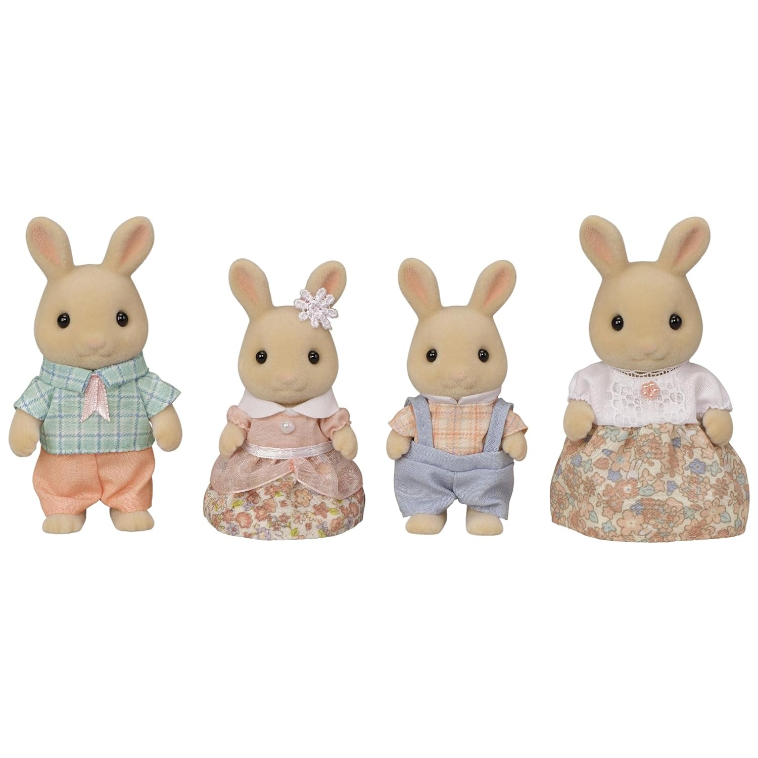 L5567 NYT Starterhus, flerfarvet L5706 Milk Bunny Family - Dukkehusfigurer