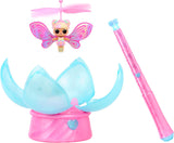 LOL overraskelse! Magic Flyers Fairies Tots - Blomsterbarn - Indeholder 1 dukke og 1 tryllestav i en blomsterformet pakke, 2 til at samle, Rose