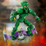 LEGO Marvel Green Goblin-byggefigur, Superskurk bevægeligt byggelegetøj til børn 8+, drenge og piger, Spider-Man-univers sæt med skydere og græskarbomber, Superheltegaveidé 76284 Byggesæt Besuche den LEGO-Store