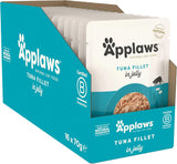 Applaws Cat Pouch Tunfilet i gelé 1x (16x70g)