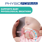 Chicco PhysioForma Comfort sut 6-16 måneder, 1 stk., sut med silikone sut, understøtter fysiologisk vejrtrækning og fremmer korrekt oral udvikling, blå
