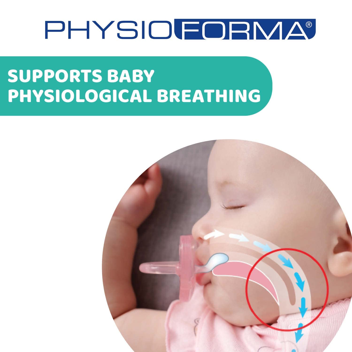 Chicco PhysioForma Comfort sut 6-16 måneder, 1 stk., sut med silikone sut, understøtter fysiologisk vejrtrækning og fremmer korrekt oral udvikling, blå