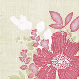 Papstar, 50 servietter "ROYAL Collection" 1/4 fold 40 Cm X 40 Cm Fuchsia "Annabel", #85015