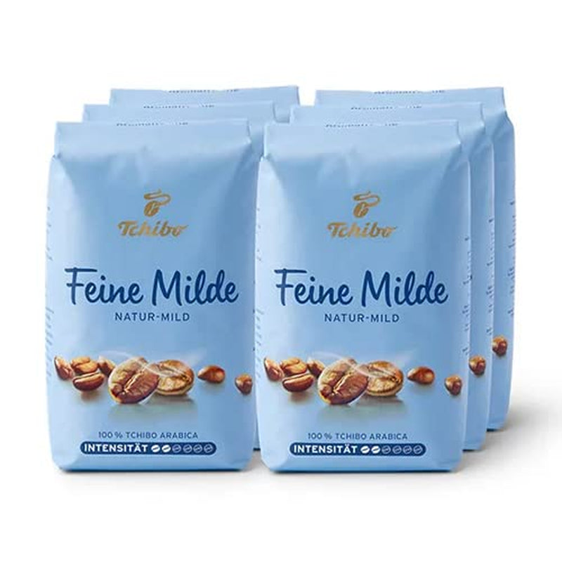 Tchibo - Fine milde bønner - 6 x 500 g