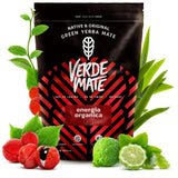 Green Mate Green Orgánica Energy Guarana 500G | Økologisk Yerba Mate te fra Brasilien | Naturligt koffeinindhold | Økologisk Mate te