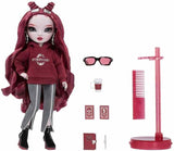 Rainbow High Shadow High Series 3 - Scarlett Rose - Maroon Fashion Doll - Moderigtigt outfit og over 10 farverige legetilbehør - Ideel til 4-12-årige og samlere