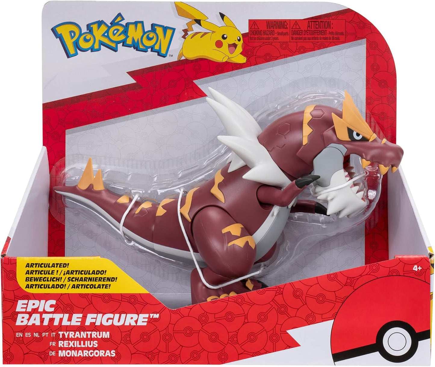 Pokemon PKW3422 - Epic Monargoras Officiel Action Figur 30cm Action Figurer Naty Shop Standardtitel