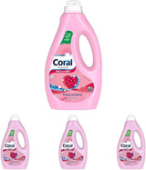 Coral sart flydende vaskemiddel til uld og fint vasketøj, 23 vaske, 1,15 liter Vaskemidler Naty Shop Sæt 4 x 1,15 liter