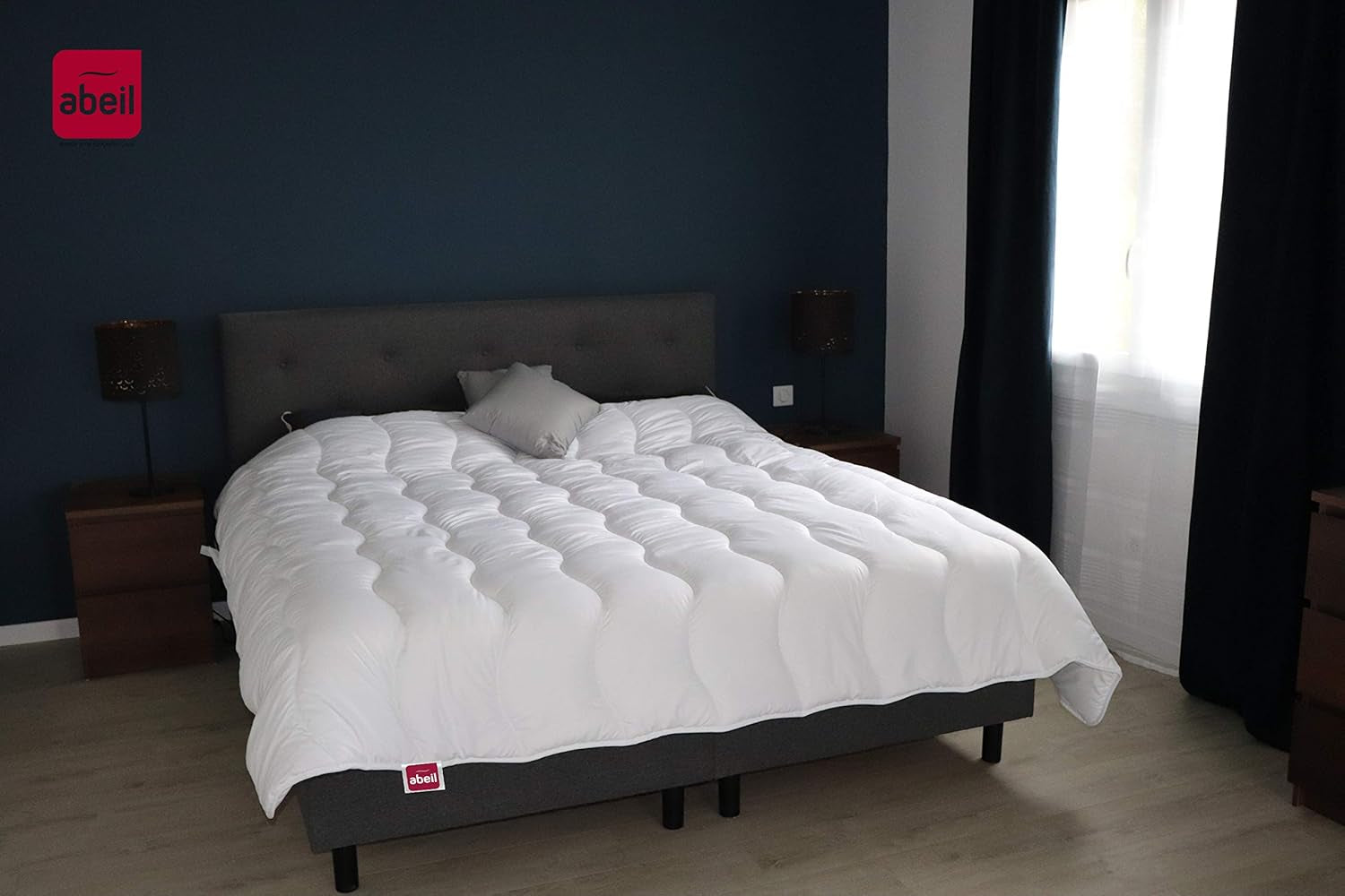 Anti-mide quilt, naturlig varme, 240 X 260 Cm Dyner og dyner Naty Shop