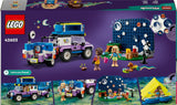LEGO Friends Stargazer campingkøretøjssæt med terrængående køretøj og legetøjsteleskop, gave til piger og drenge fra 7 år, inkluderer legefigurer Nova, Aliya og en hund 42603 byggesæt Besuche den LEGO-Store