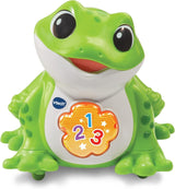 Vtech Baby Jumping Frog - Talking Jumping Frog med 3 sange og 12 sange - i 12-36 måneder Babylegetøj Naty Shop Standardtitel