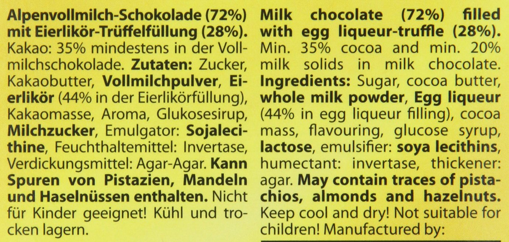 Verpoorten Chokoladeæg Trøffelfyld 100 g (pakke med 2)