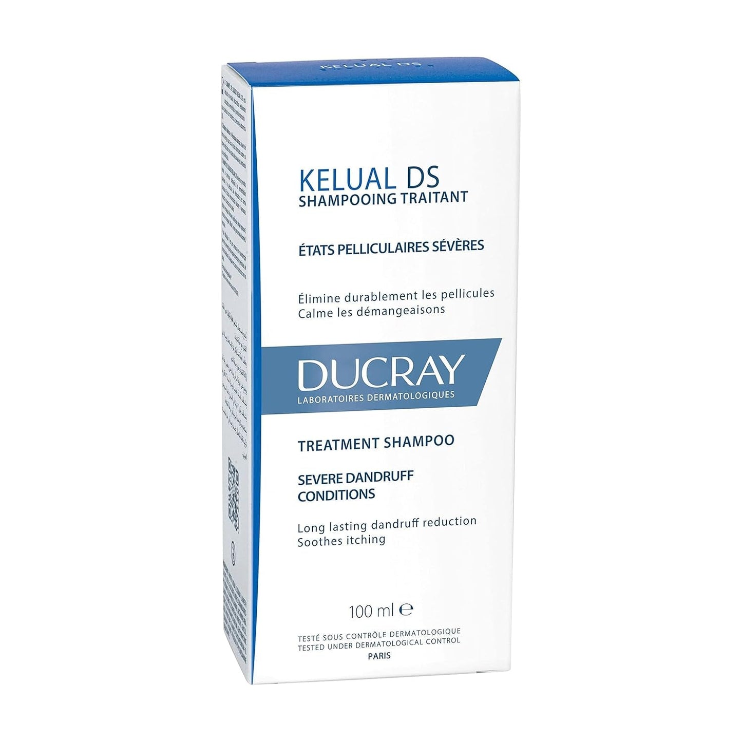 Kelual DS - Anti-skæl shampoo - 100 ml Brusebad og bad Kelual DS 100 Ml (1Er Pakke)