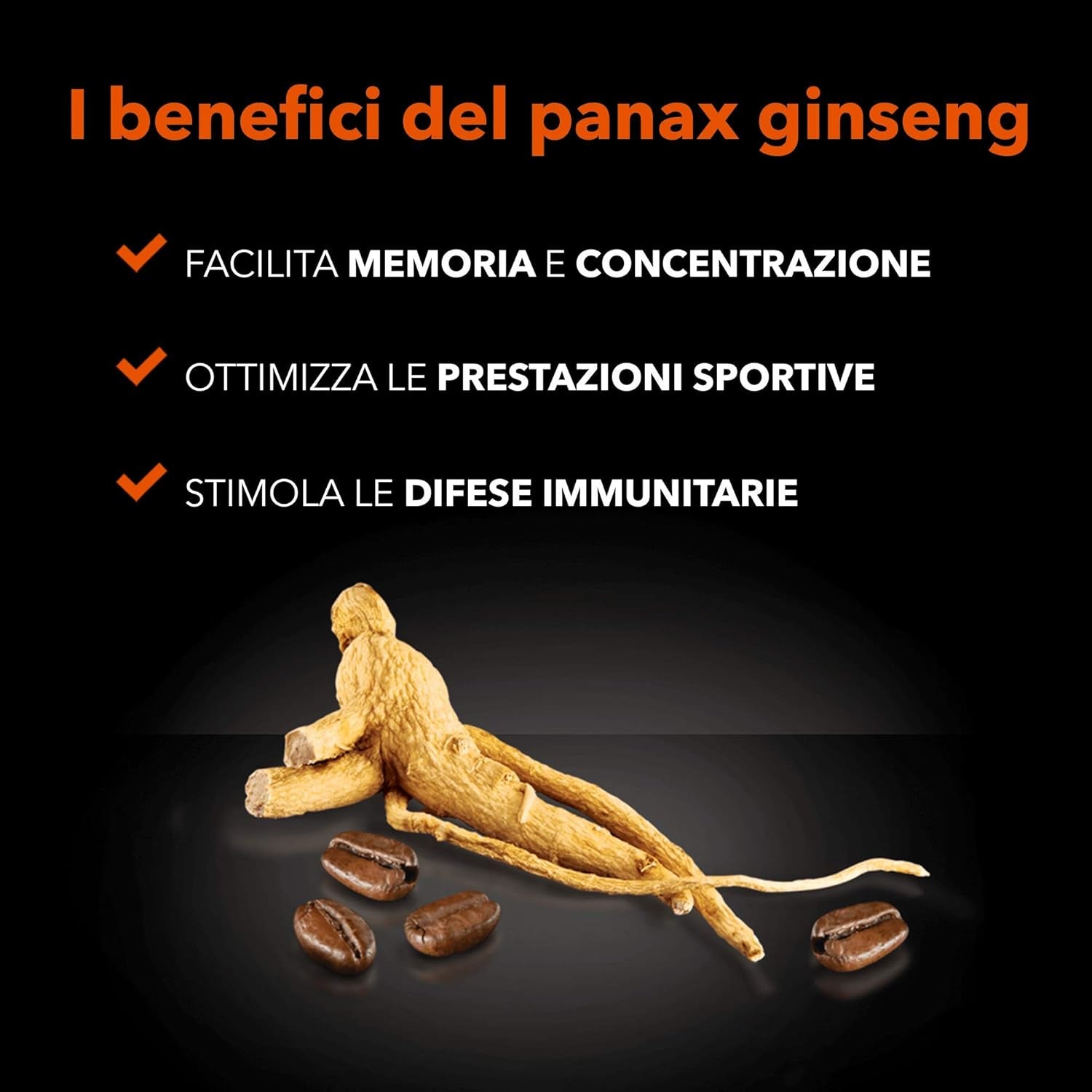 - 1 Verpackung mit 500 Gr Ginseng mit Brauner Canhrzucker-Löslichem Kaffeepulver zum Süßen, Ideal zum Adden zu Heißem Wasser, Glutenfrei, Laktosefrei og Gentechnikfrei