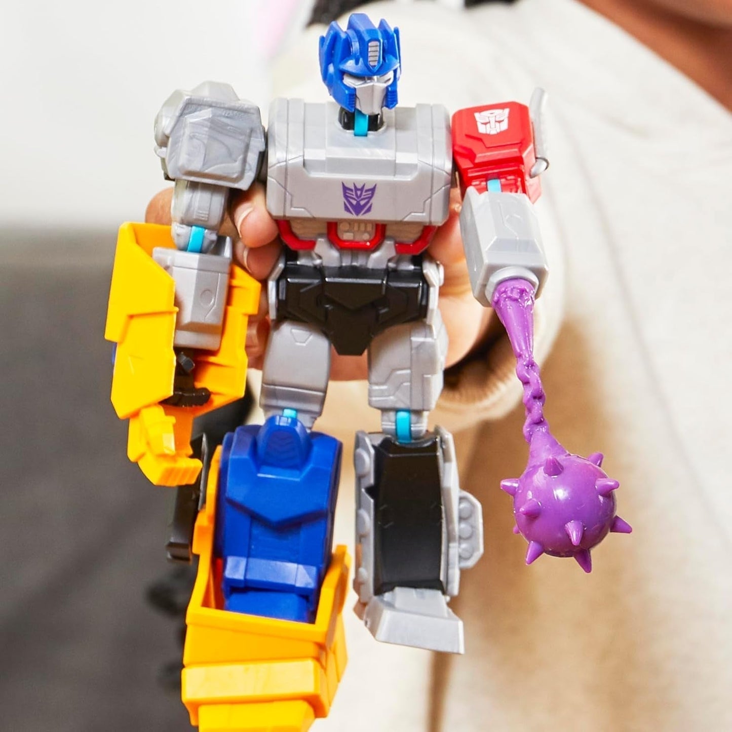 Transformers Mixmashers Optimus Prime Customizable Deluxe Action Figurer & tilbehør Actionfigurer Naty Shop