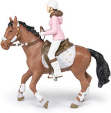 PAPO - Hestefigur - Rider Fashion Winter, passion for ridning, legetøj til børn fra 3 år. Naty Shop actionfigurer