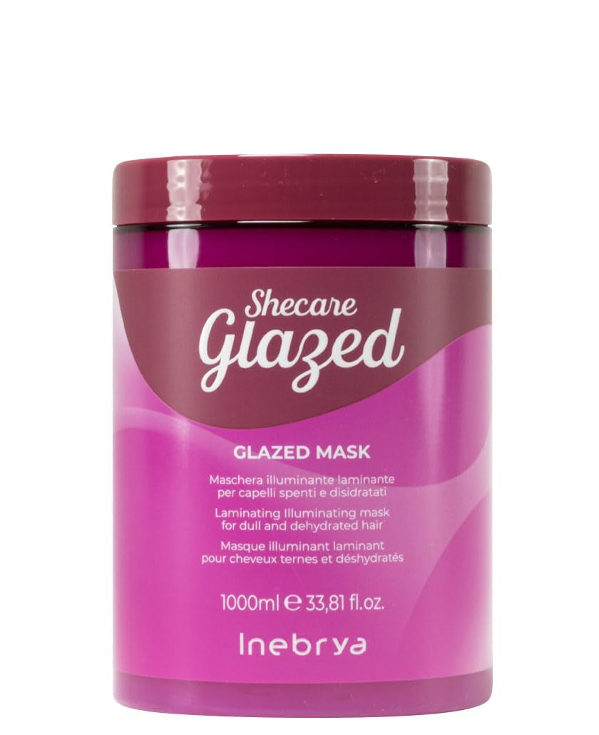 Shecare Glazed Brightening Mask til kedeligt og dehydreret hår Naty Shop Hair Mask Standard titel