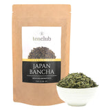 Bancha japansk grøn te løs 100 g, aromatisk og delikat japansk grøn te, Teaclub Green Tea