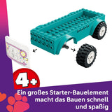 LEGO Friends Heartlake City isvogn Lad som om Legesæt 2 figurer og en kanin Byggesæt 4 år gamle piger Legetøjsfigur Minifigur Byggelegetøj 42644 Byggesæt Besuche den LEGO-Store