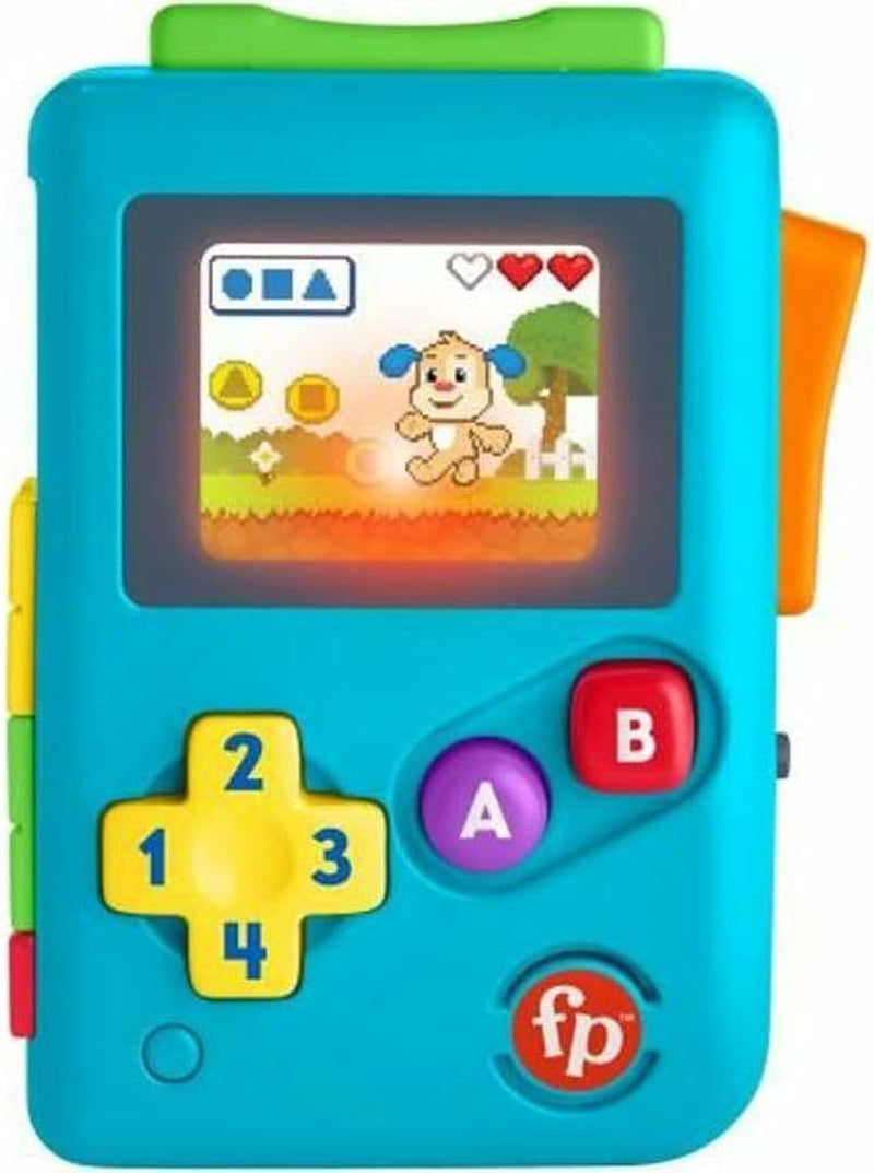Fisher-Price HBC86 - Lærer sjov Lil' Gamer, musikalsk lærings- og aktivitetslegetøj, tysk version, til babyer og småbørn fra 6 til 36 måneder Babylegetøj Naty Shop Frankrig Multi