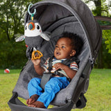 FISHER-PRICE Flap & Go Tucan - Plyslegetøj til barnevogn fremmer finmotorik og sensoriske færdigheder for nyfødte fra fødslen HNX66 Babylegetøj Naty Shop