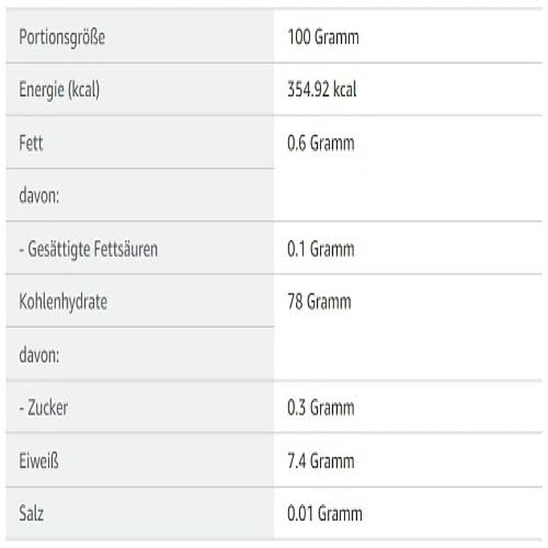 tegut... Økologisk basmatiris, 500 g (pakke med 4)