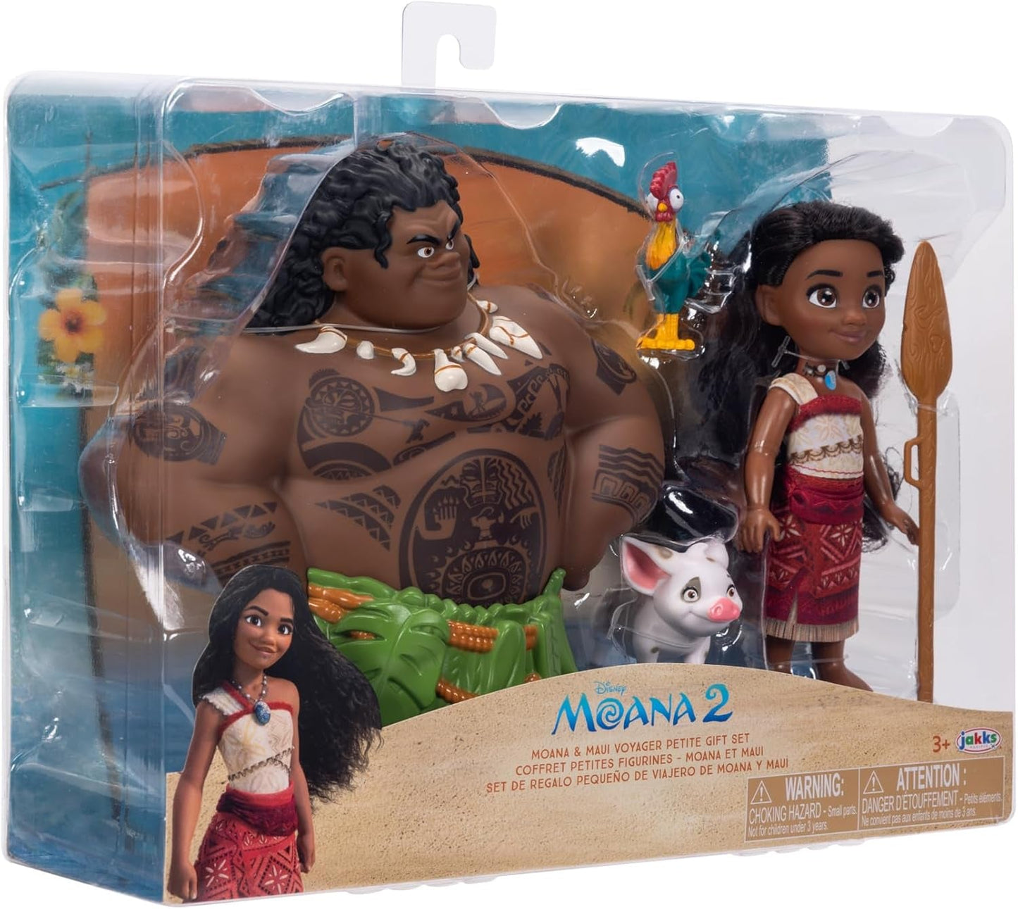 Vaiana 2 Vaiana & Maui Gavesæt 15 Cm Dukker Naty Shop