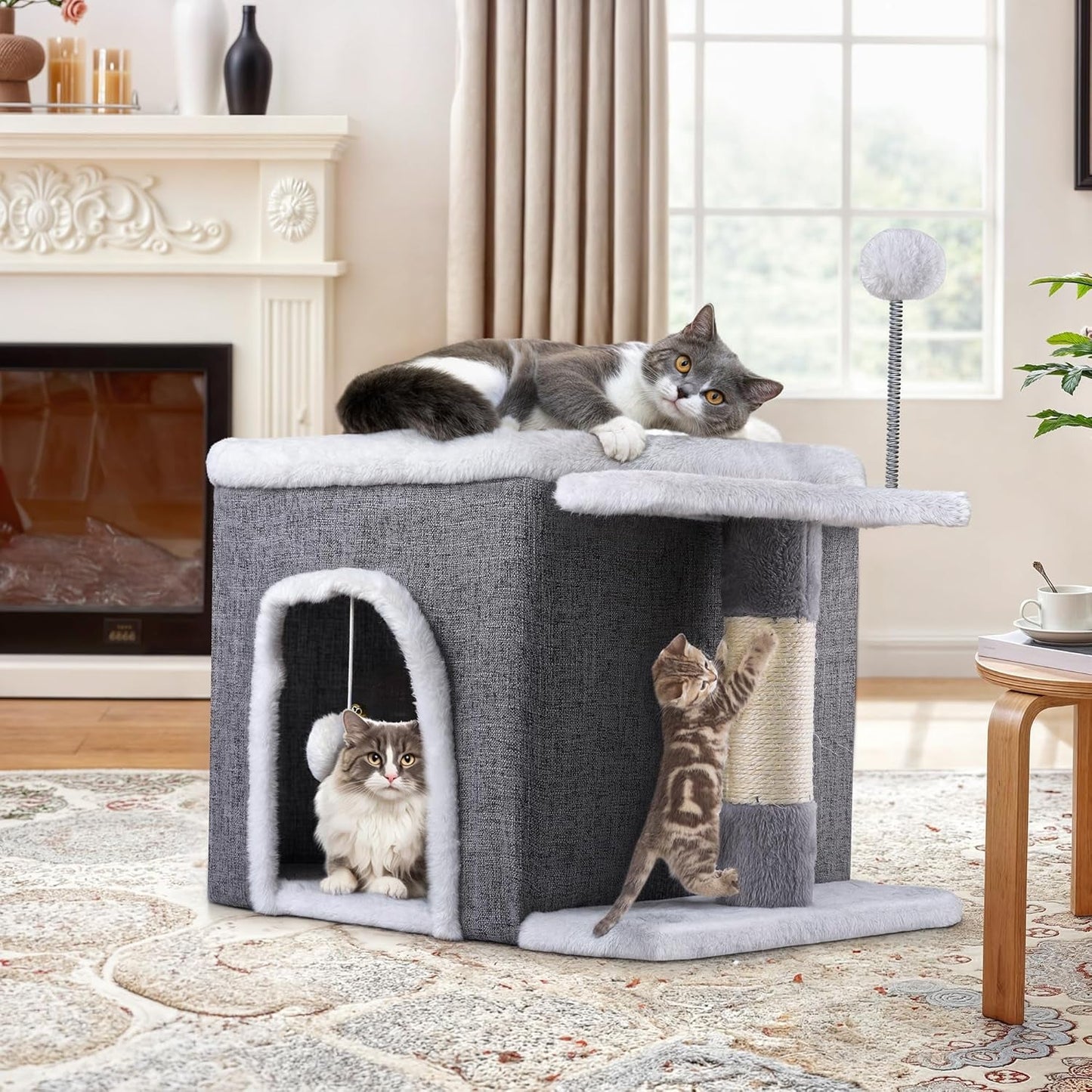 Tæpper og møbler, kæledyr, huler og huse, katte, senge til katte, katte - senge, madrasser