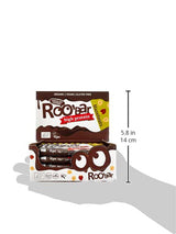 Højproteinchokoladeglaserede hasselnøddebarer - 100 % økologiske, veganske, frugtbarer, mælkefri, glutenfri, raffineret sukkerfri - 16 barer x 40 g