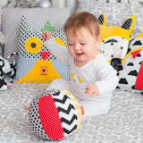 magdum 2 sæt baby terning spil + stof bold - motorisk legetøj fra 1 år - legetøj til børn 6 måneder - Montessori legetøj - pædagogisk legetøj 1 år - gave til børn - bold til børn - terning til børn - gaver til børn Legetøj Bebe Naty Shop