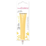 Scrapcooking - Pastel Yellow Sugar Pen - Gul skrivesukker 25g - Dekorativ spisesukkerpen - Skrivning og tegning - Mærkning af fondant, glasur, kager - 6804