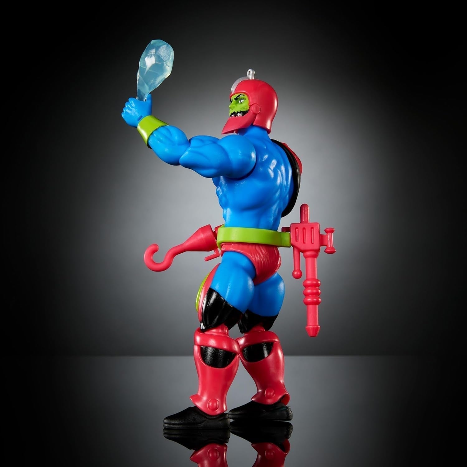 Masters of the Universe Origins Action Figur Trap Jaw Samlefigur, ca. 14 cm stort populært MOTU-skurkelegetøj med 16 bevægelige led og tilbehør, HYD41, [Multicolor] Actionfigurer Naty Shop