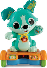 Vtech Baby Catch Me Puppy - Motoriseret Hoverboard-hvalp tilskynder til bevægelse - Med bevægelige ører, sange, lyde og læringsindhold - I 12-36 måneder Babylegetøj Naty Shop Standardtitel