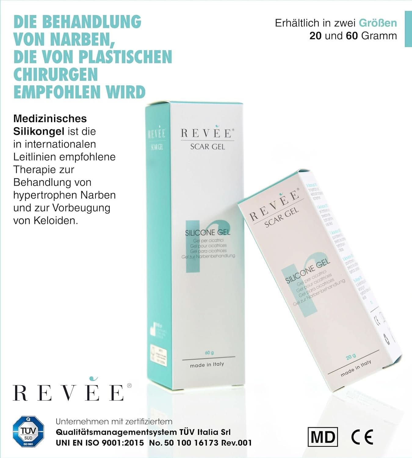 Revée Scar Gel, Aktuel gel til ar Naty Shop