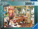 Ravensburger Puslespil 1000 brikker - Mit husly: kunstnerens skur Puslespil Naty Shop Nyt design
