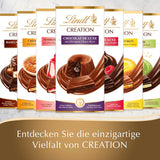 Lindt Chocolate Creation Raspberry Panna Cotta, Chokoladegave, Chokoladebar, 150 g (pakke med 5)